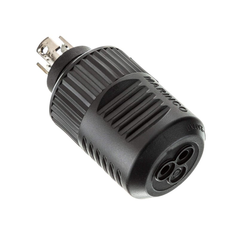 MotorGuide 8M0092065 Trolling Motor Replacement Plug - Medium Duty  Use with 16- to 8-Gauge Wire  Connects with Receptacle - Image 1